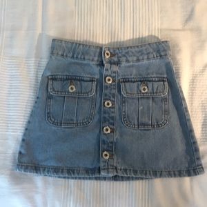 Zara Girls mini Jeans skirt